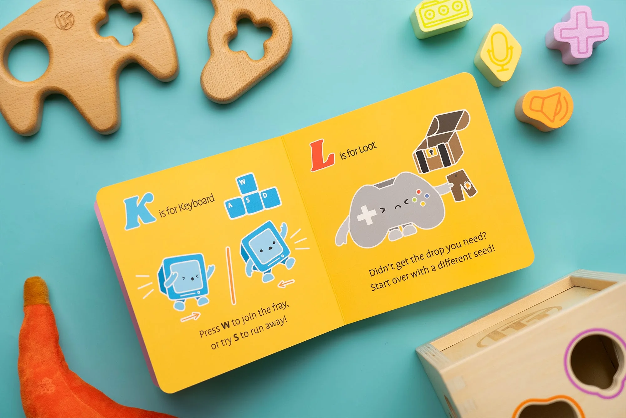 The ABC's of Gaming - Board Book - Image 6