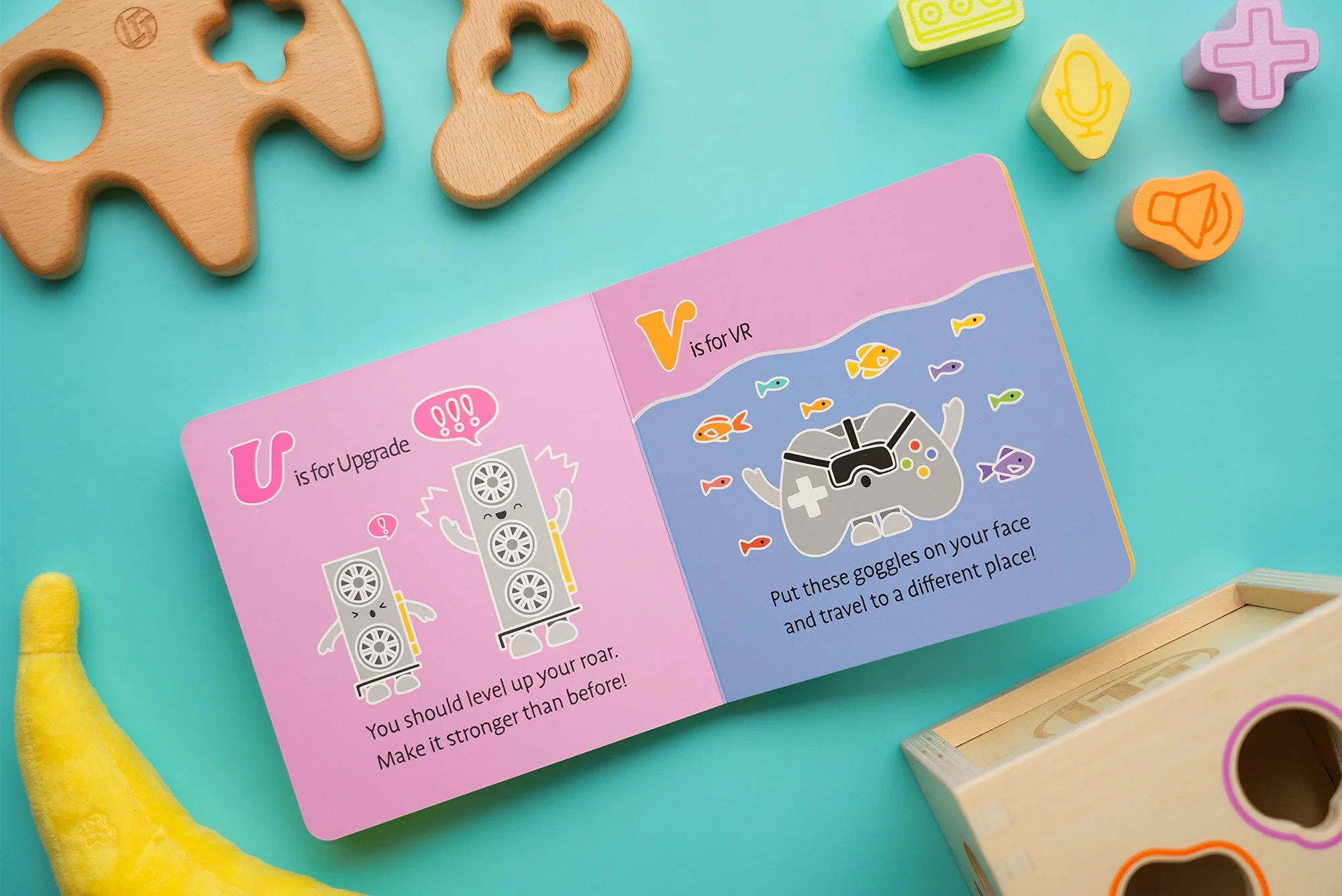 The ABC's of Gaming - Board Book - Image 7