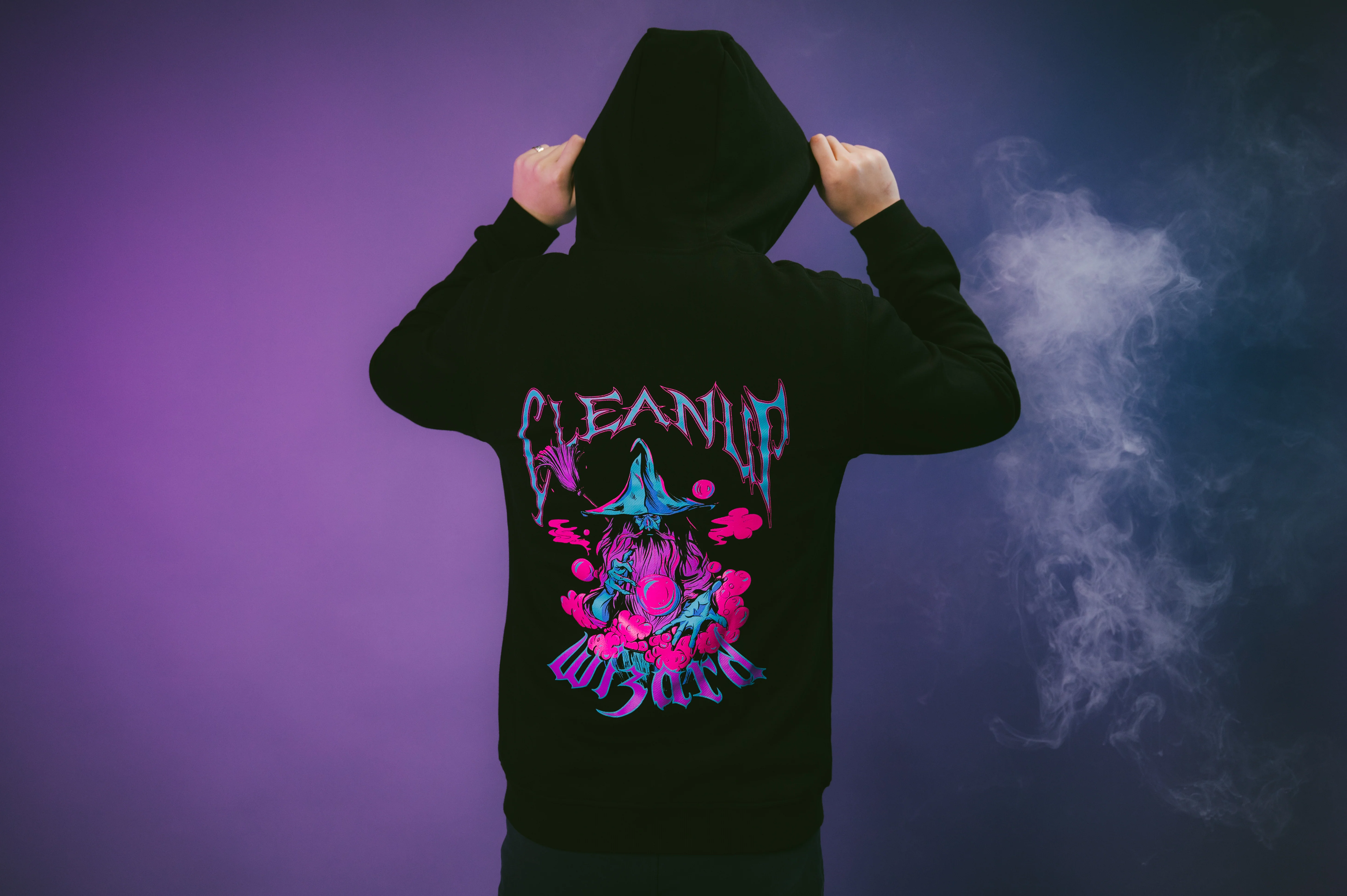 Cleanup Wizard Zip Up Hoodie - Image 14