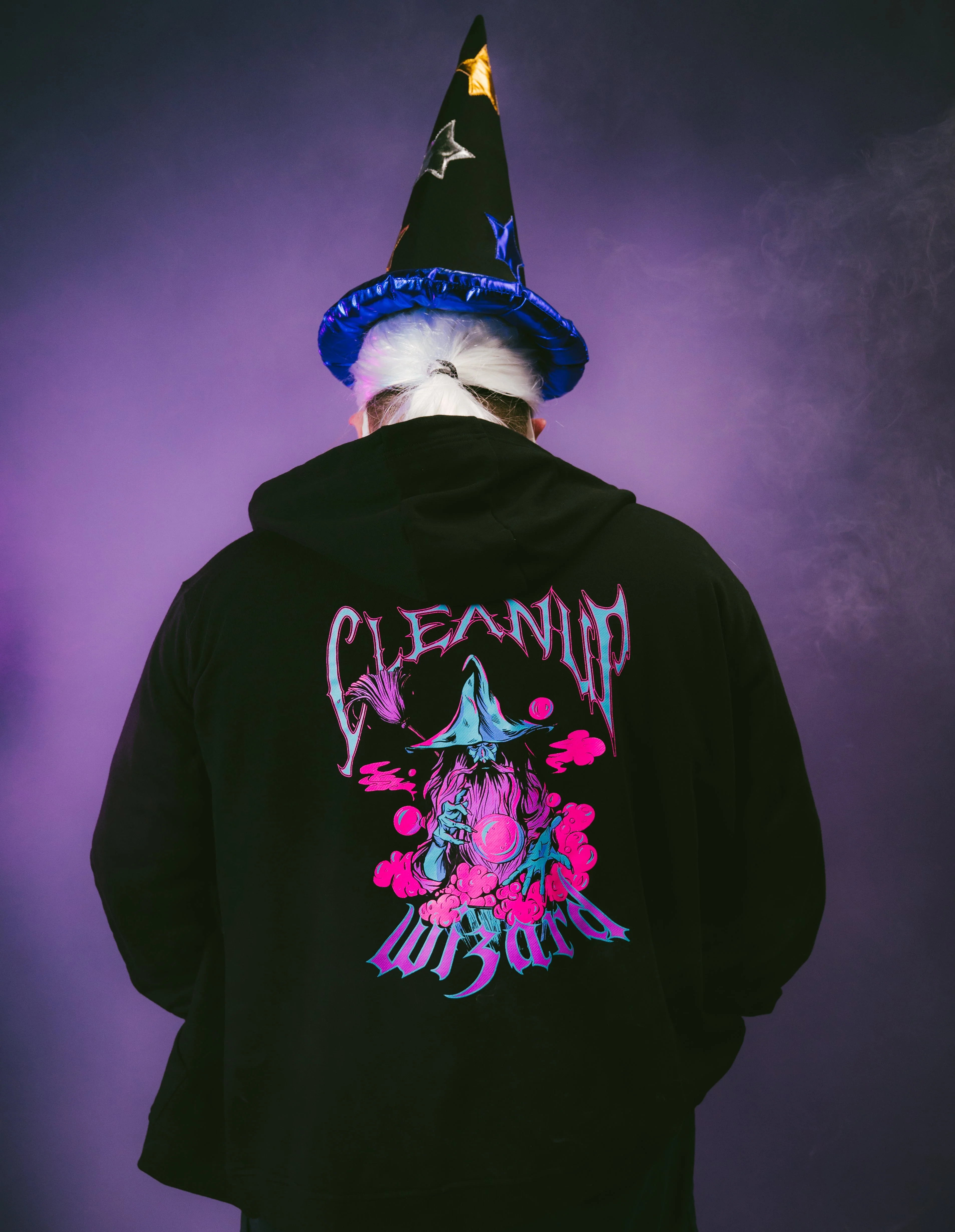 Cleanup Wizard Zip Up Hoodie - Image 16